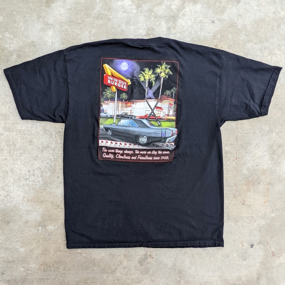 In-N-Out Burger California black t-shirt